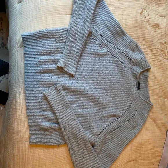 J.Crew Wool Blend Ribbed Roll Neck Sweater J6420 - Picture 2 of 4